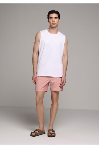 Colin's Colins Slim Fit Çizgili Erkek Kirmizi Deniz Şortu Cl1079394 Q1.v1 Crl Mercan