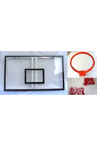 Adelinspor Basketbol Panya Seti 90 x 120 10 MM Akrilik Cam Sabit
