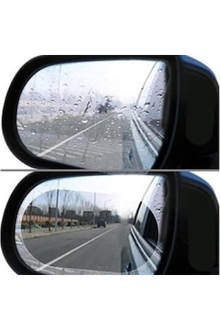 Oto Ayna Yağmur Kaydırıcı Film 2 Adet Ön Cam 2'li Paket