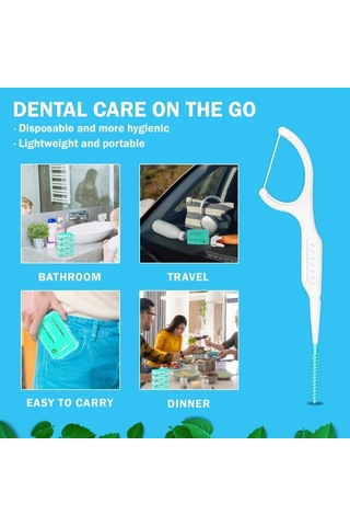 Willowhaven Dr. Emma 80 Adet Nane Aromalı Tek Kullanımlık Diş İpi