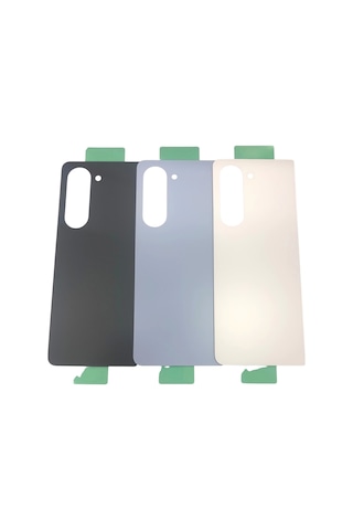 Samsung Uyumlu F956b Galaxy Z Fold 5 Arka Kapak Pil Kapağı Mavi