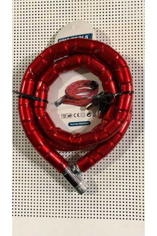 Motosiklet Kilidi Ebat : 22x150cm Yaylı Sağlam Bisiklet Kilit Renk Seçenekli Çok Renkli