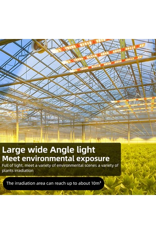 Ximistore9 40w Tam Spektrum Bitki Büyüme Lambası, 156 Led, 122 Aydınlatma Açısı, 3262lm, Ac100-277v, Dış Mekan Seracılık Fito Lambası Avrupa Şarjı Beyaz