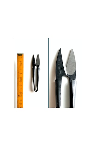 Omeniv Bonsai Günlük Yaprak Bakım Makası Çelik Makas El Yapımı