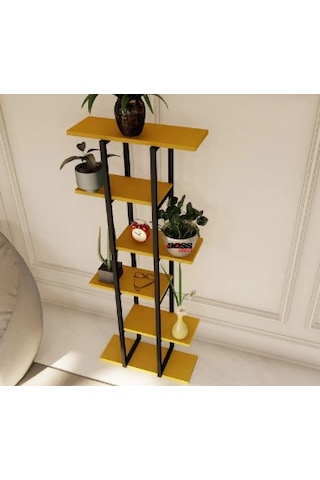 Titan Çiçeklik Siyah Ve Gold