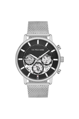 U.s. Polo Assn. Uspa1102-04 Unisex Kol Saati Metalik Gri