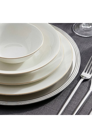 Jumbo Merlem 55 Parça 12 Kişilik Yemek Takımı Gold
