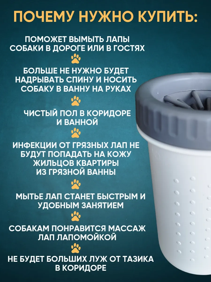 Anticarapki Taşınabilir Köpek Pati Yıkama Tutucu 474824843