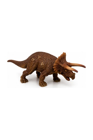 Styracosaurus Dinozor Figürü - Gerçekçi Boynuzlu Dinazor Oyuncak Modeli