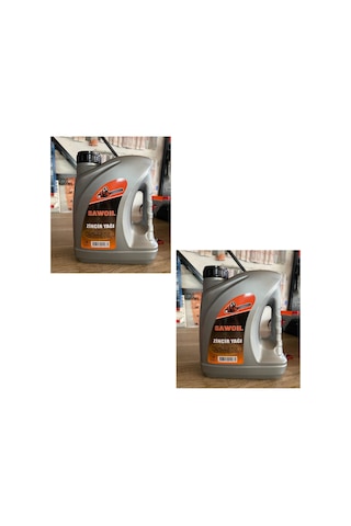 2 Adet 3 Litre Motorlu Testere Zincir Yağı  Bıçkı Yağı