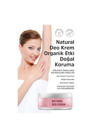 Jiyu Ter Kokusu Önleyici Doğal Krem Deodorant 50 ML