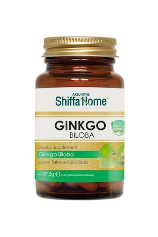 Shiffa Home Aksu Vital Ginkgo Biloba Ginko Biloba 620 MG 60 Kapsül