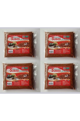 Subaşı Çiğköfte Vakumlu Çiğköfte 4 x 500 G Subaşı Çiğköfte Vakumlu Çiğköfte 4 x 500 G