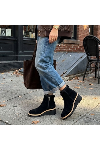 10023561 Black Bot Kadın 10023556 10023561 Toms Mına Boot