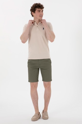 Us. Polo Assn. Erkek Şort Haki