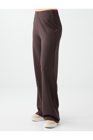 Jimmy Key Jimmy Key Acı Kahve Normal Bel Uzun Örme Pantolon 6sw187186803 Acı Kahverengi