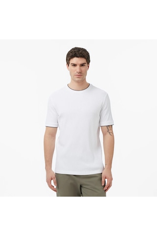 Nautica Regular Fit Erkek T-shirt V65370t Beyaz