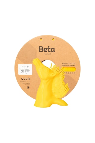 Beta Petg+ Filament Yellow