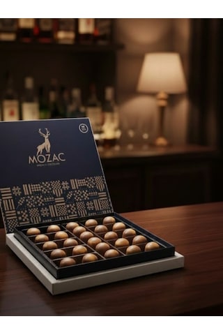 Mozac Varil Yaşlı Aroma Barrel Aged Aroma El Yapımı Gurme Çikolata Serisi 350 G