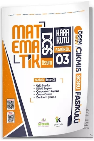 2026 Dgs Matematik Kara Kutu 3.fasikül Ösym Çıkmış Soru Üslü-köklü Sayılar-denklem Çözme Modülerset