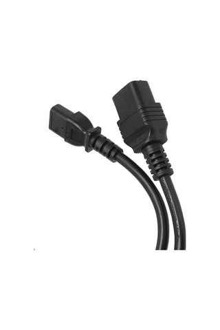 Springsun Iec320 C20'den C19+c13'e Y Tipi Güzergah Çevirici, 1 Giriş 2 Çıkışlı Pvc Kablolu Güç Adaptörü 0.32m