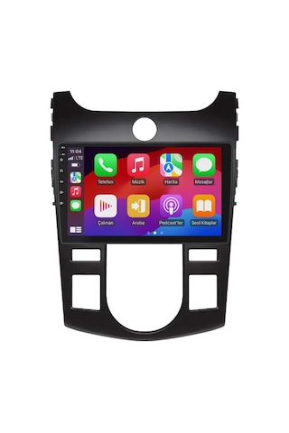 Kia Cerato Android Multimedya Sistemi 4-64 Cadence R18 2008-2013 Ön Kayıt Kamera  9"
