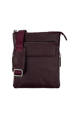 Guard Hakiki Deri Erkek Çanta Bordo 1718 Bordo