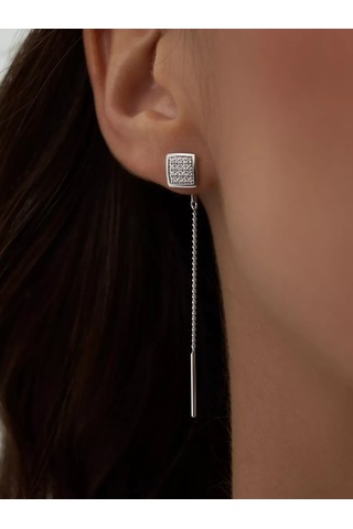 Marıola Prodevki Küpeler Gergi Srebro 925 Kare 160505657 Diğer