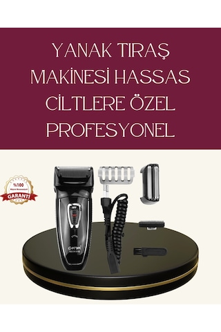 Erkekler İçin Folyo Başlıklı Tıraş Makinesi