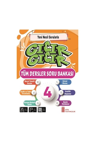 4. Sınıf Gıcır Gıcır Tüm Dersler Soru Bankası