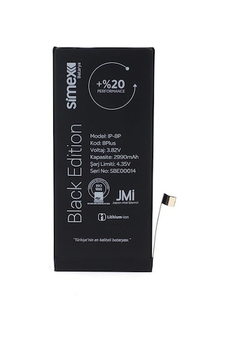Simex Apple Uyumlu iPhone 8 Plus İle Performance Sbt-02 Batarya