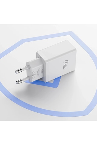 Joko Jk77 12w + Px17 1m 2.4a Usb To Lightning Kablolu Pd Semeglbl - 97 Şarj Cihazı