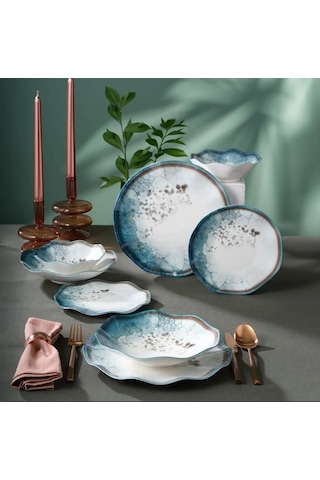 Güral Porselen 24 Parça Nesrin Yemek Takımı 1341