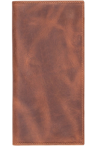 Bloomtenuta Urban Moccasin Hakiki Deri Cüzdan & Telefon Çantası Kahverengi