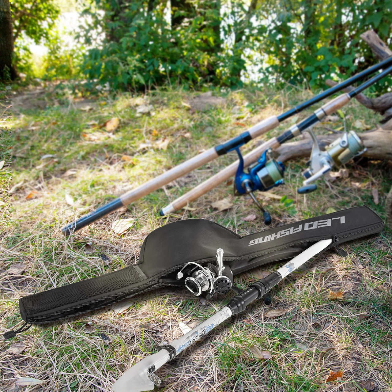 Youtek Leo 106cm Olta Korumalı Çanta, 1000d Oxford Malzeme, Hafif Tasarım 204-267g Fishing Bag