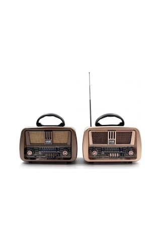 Klasik Taşınabilir Model Nostaljik Radyo