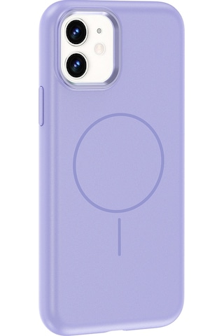 Apple Uyumlu iPhone 11 Kılıf M-safe Şarj Özellikli Metal Kamera Çerçeveli Zore Edi Silikon Kapak Siyah