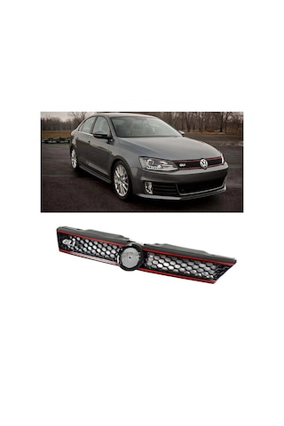 Volkswagen Jetta Uyumlu 2015-2019 Panjur Gli Kırmızı