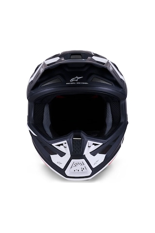Alpinestars S-m7 Dasher Off Road Kaskı Siyah Beyaz