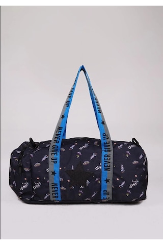 Erkek Çocuk Yıldız Baskılı Spor Çanta - Lacivert