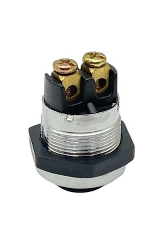 Buton Metal Vidalı 22 Mm Siyah 62970524