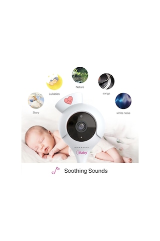 İbaby Akıllı Bebek Solunum Monitörü - Kamera Ve Ses