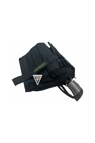 April A-216g A6 Su Geçirmez 10 Telli Tam Otomatik Şemsiye Siyah