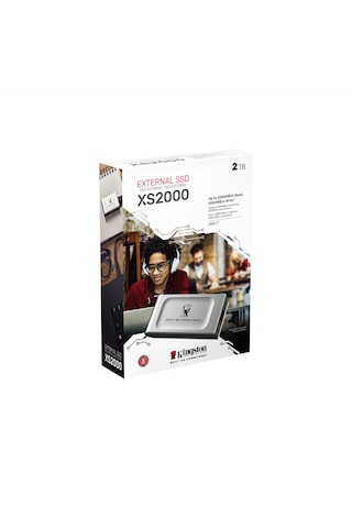 Kingston 2tb Xs2000 Boc External Usb-c 3.2 Gen 2x2 Taşınabilir Ssd Sxs2000/2000ga