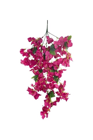 Yapay Çiçek Fuşya Begonvil Çiçeği 5 Dallı 60cm Sarkan Çiçek Bg605 Fusya