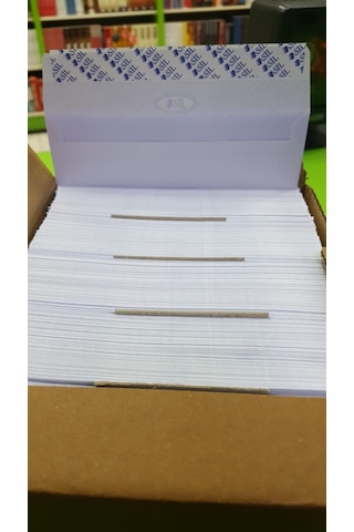 Asil Doğan Zarf Mektup Kare Beyaz 114*162 70 Gr 500 Lü N11.1125