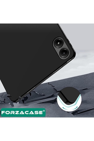 Forzacase Xiaomi Redmi Pad Pro 12.1 Inch Tablet İle Uyumlu Silikon Kılıf Siyah - Fc155 Arka Kapak