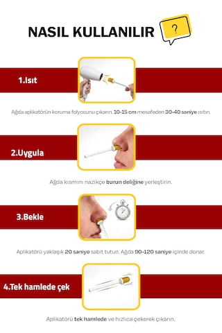 Tek Kullanımlık Kulak Ve Burun Ağdası Çubuğu 24 Adet
