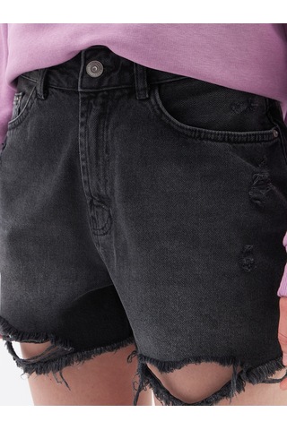 Regular Fit Kadın Şort Denim