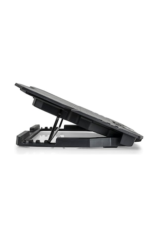 Rampage Mistral S45 12" - 17" Kırmızı Led 5 Fan Yükseklik Ayarlı LCD Laptop Soğutucu Siyah